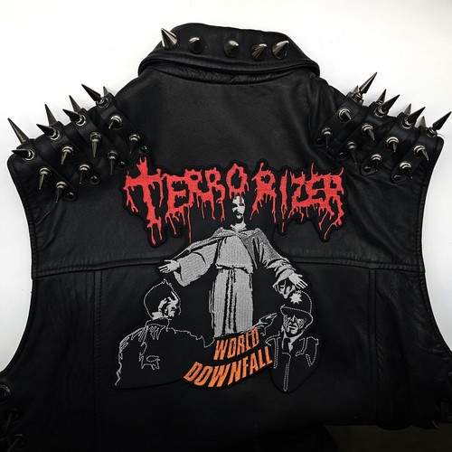 Terrorizer World Downfall EMBROIDERED Back Patch - Picture 2 of 2