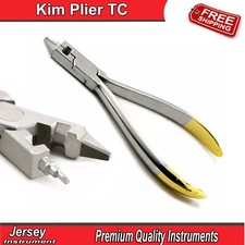 Orthodontic Kim Plier TC Dental Archwire Bending Loop Forming Dentist Lab Pliers