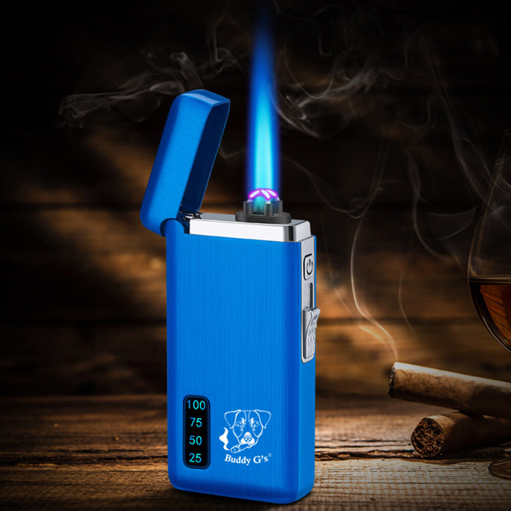 With Electronic Arc Cigarette Lighter