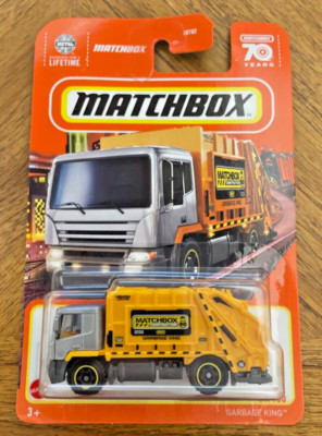 Matchbox Garbage King #061 MBX  23 Series Silver/Orange VHTF!