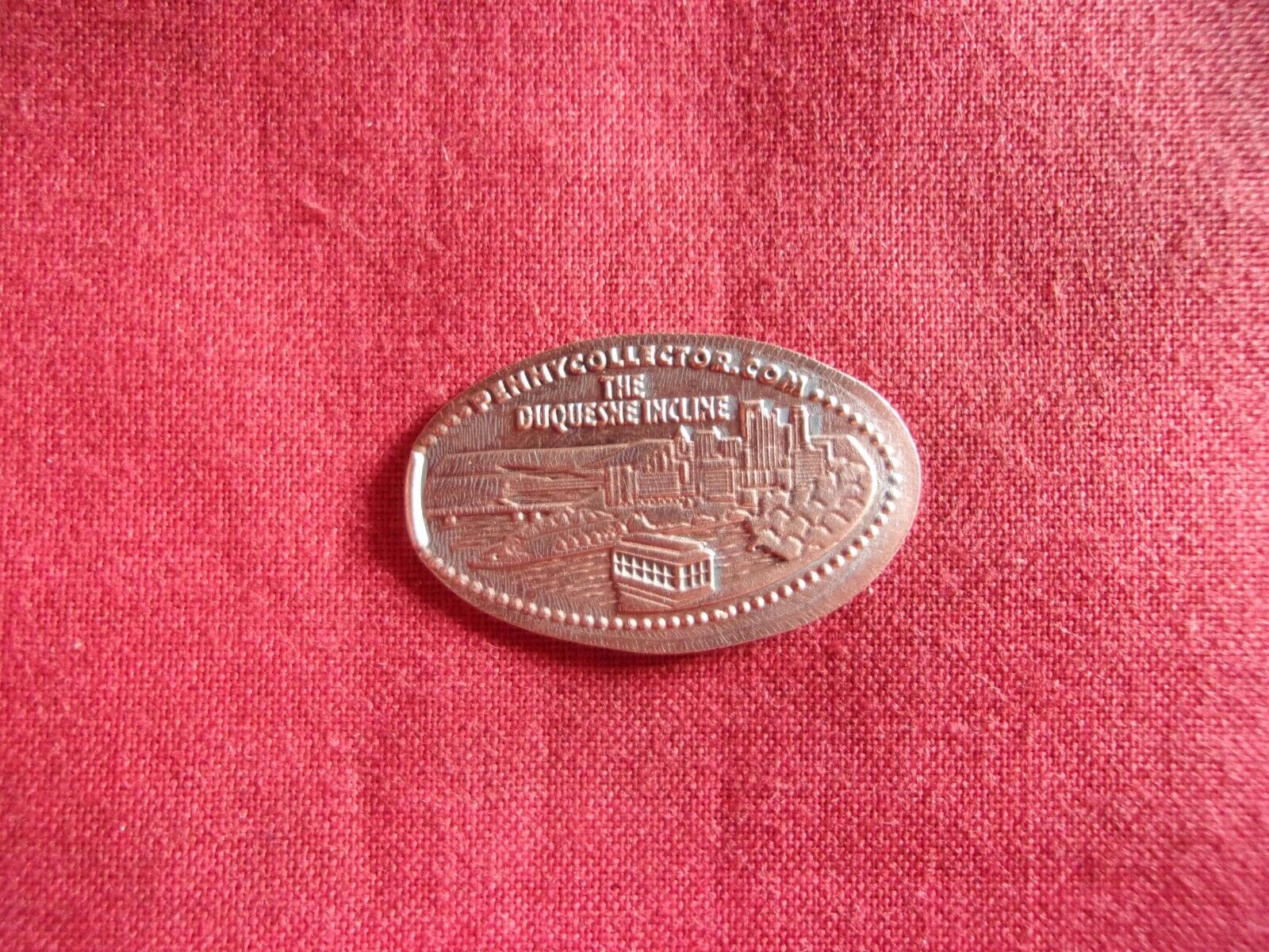 THE DUQUESNE INCLINE Elongated Penny Pressed Smashed 7