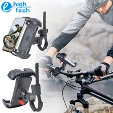 Bike Motorcycle Phone Holder Mount Clamp for iPhone 17 16 15 Pro Max & Samsung