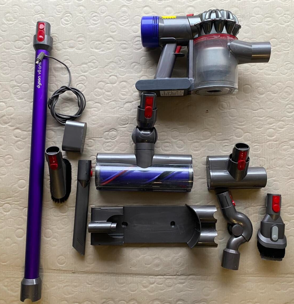 Tested Dyson V8 Animal+ Cordless Stick Vacuum with 7 Tools FULL SET 1 CLEANED eBay