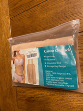 2 Piece Castor Oil Pack Wrap Reusable Castor Oil Pack Kit for Liver Detox  Mask