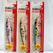 Vtg Smithwick 4.5" Rattlin' Suspending Pro Rogue Jerkbait Mark Menendez Signed