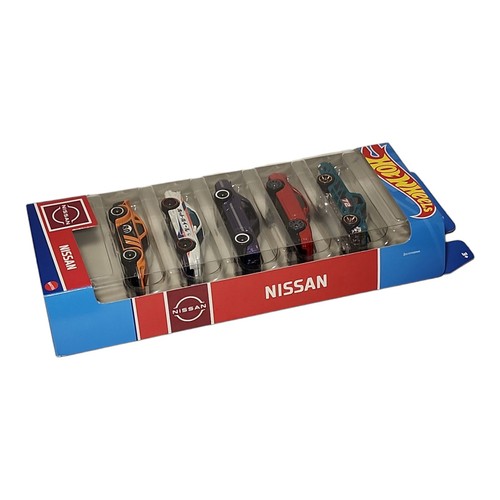 Hot Wheels 2022 Nissan 5 Pack Gift Set New Datsun, Fairlady Z, Silvia, Skyline - Picture 4 of 8
