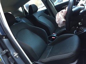 Details About Seat Ibiza Fr 6j Complete Interior Front Rear Seats Red Stitching 5 Door Cloth