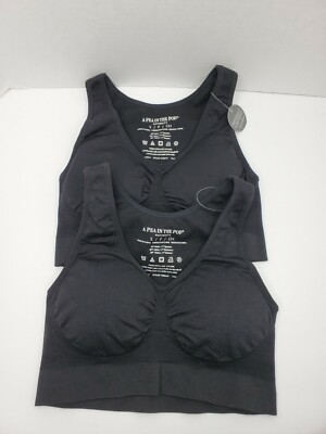 A Pea in the Pod Maternity Sports Bra Padded Lot Of 2 Size Small NWOT