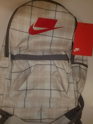 plaid nike backpack