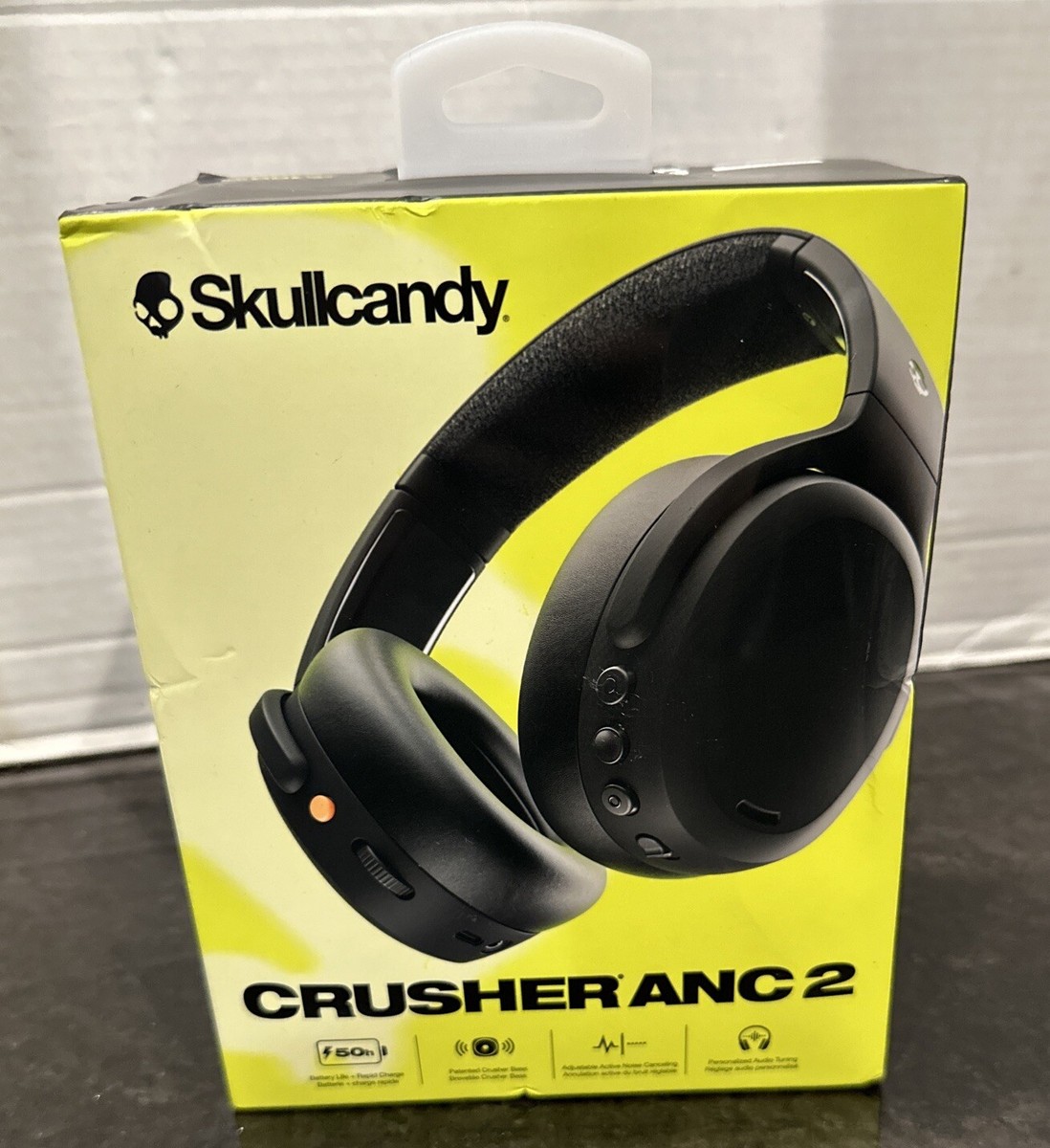 スカルキャンディcrusher ANC2 BLACK Amazon.com: Skullcandy Crusher ANC 2 Wireless Over-Ear Bluetooth