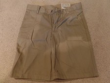 Boys, Arizona Jeans, School Uniform Shorts, Size: 5, Flat Front, Khaki, NWT