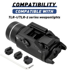 High Quality Black Tactical 1000Lumen C4LED Strong Weapon Flashlight Gun Light