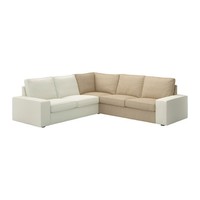 Ikea Kivik Corner Section Sofa Replacement Cover Only Isunda Beige 902.928.05 Ikea Kivik Corner Section Sofa Replacement Cover Only Isunda Beige 902.928.05