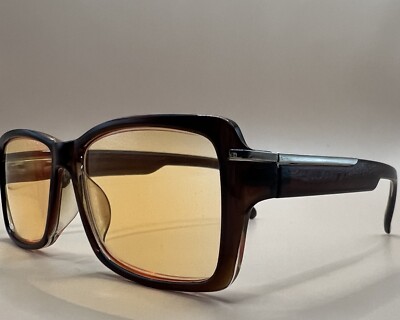 BRAND NEW AMBER/BLUE LIGHT BLOCKING GAMING & COMPUTER GLASSES MAGNIFICATION 2.0