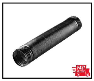 FLEX Drain 4 in. x 8 ft. Black Copolymer Solid Drain Pipe Easily expands