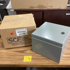 Saginaw SCE-8086ELJ Metal Electrical Enclosure 🟠