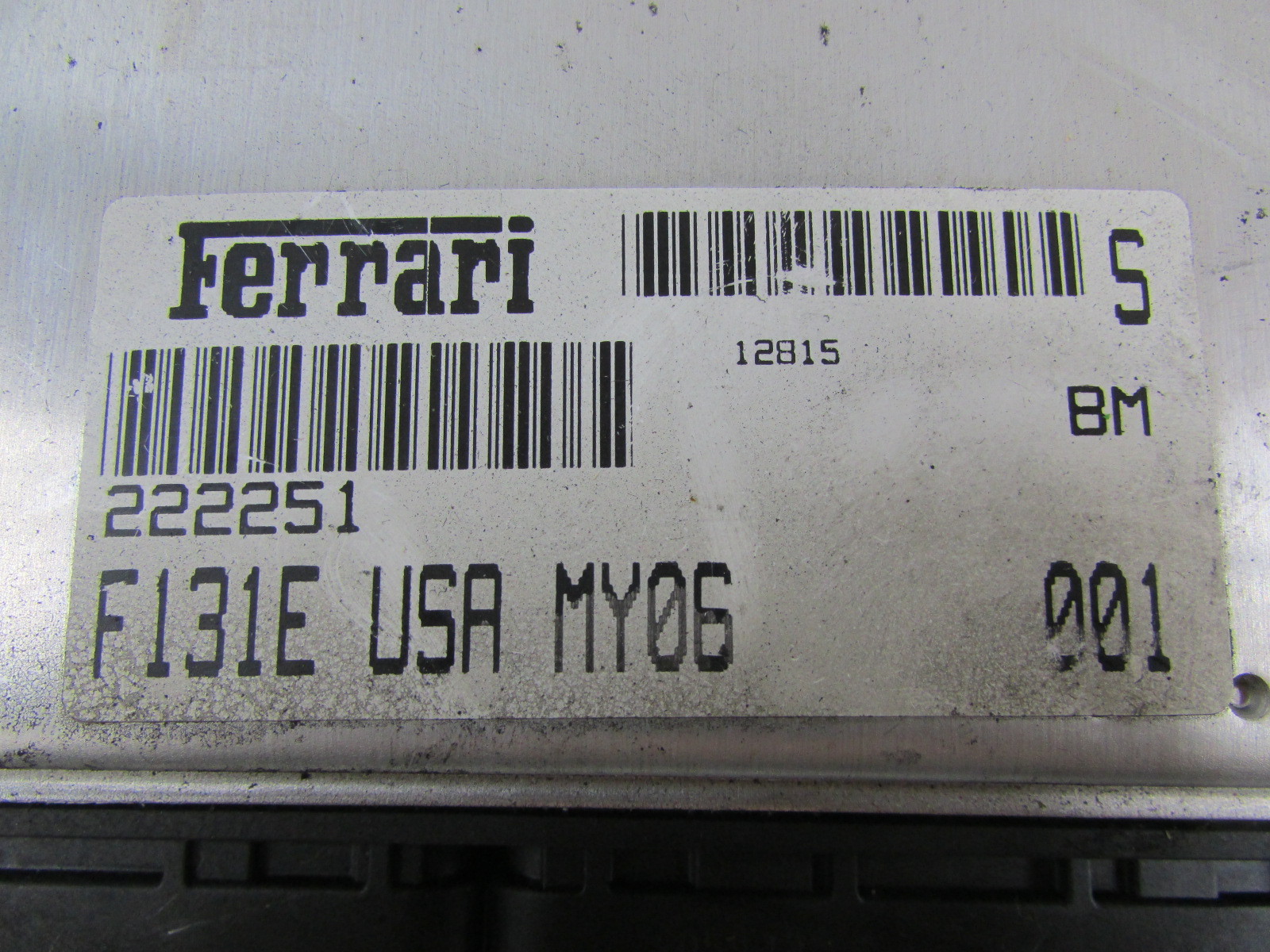 Ferrari F430, Engine Control Module, ECU, Used, P/N 222251