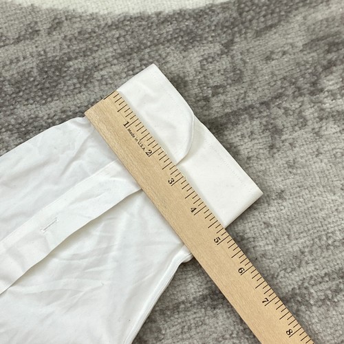 Brooks Brothers Oxford Button Shirt 18 - 4/5 White Outdoor Dress Formal Preppy - Picture 13 of 13