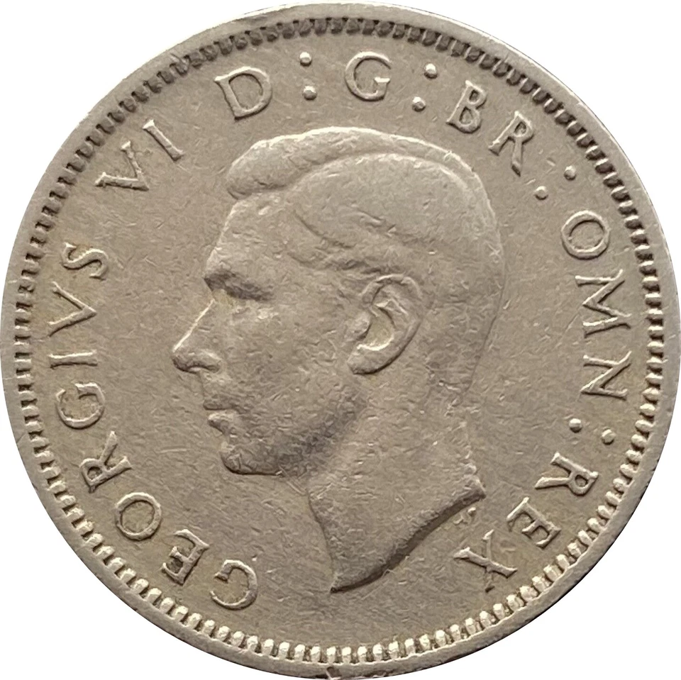 SILVER SIXPENCE GEORGE VI COIN CHOICE OF YEAR 1937 TO 1952 - Image 2 of 2