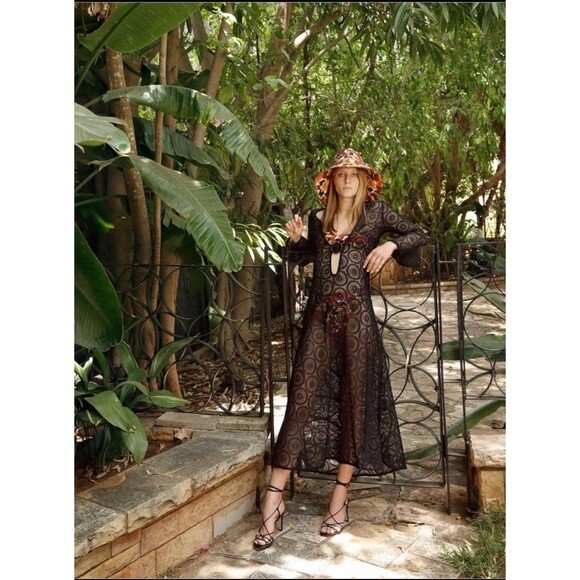 DODO BAR OR Gigi Knit Cover Up Dress In Black size 8 | eBay
