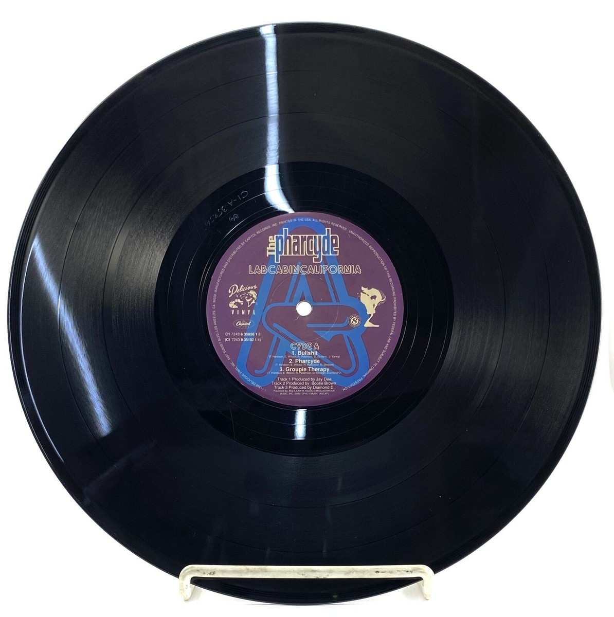 THE PHARCYDE LABCABINCALIFORNIA 1995 2LP VG+ Vinyl Record Capitol
