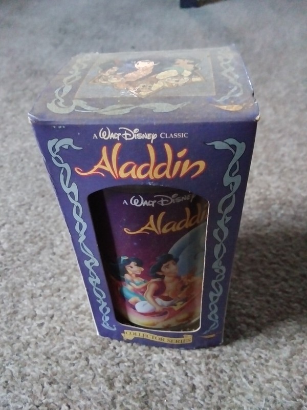 Vtg 1994 Disney Aladdin Burger King Cocacola Cup