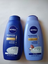 2 NIVEA  Body Wash Women Nourishing Care with...