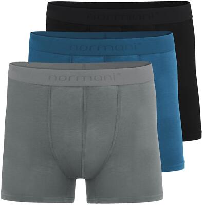 Herren Boxershorts aus Viskose 6 Stück eng angeliegende Unterhosen Multipack