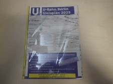 U- Bahn Berlin Gleisplan 2025 Gleisgenaue Darstellung des kompletten Netzes A 1