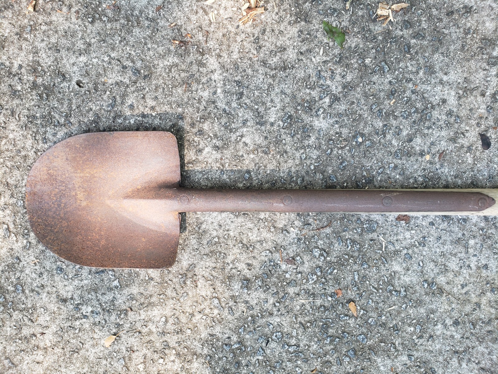 VINTAGE STURDETOOLS 10&rsquo; FT LINEMAN TELEGRAPH TELEPHONE POLE SHOVEL NO