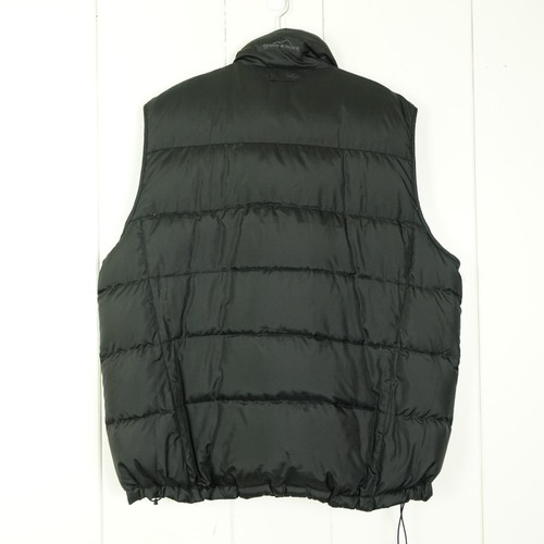 Gilet piumino d'oca premium da uomo taglia grande nero 75% piumino minimo in perfette condizioni - Foto 8 di 11