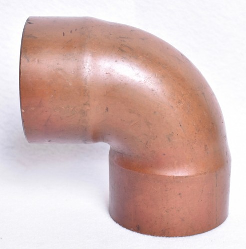 Stream Line 3" Coupling 90 Deg Elbow C x C Sweat Solder Copper Pipe Fitting - Picture 3 of 8