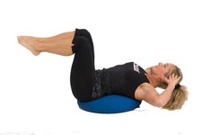 Dynair Ballkissen XL Ø 36cm Sitzkissen TOGU Rückentraining Fitness Therapie Reha