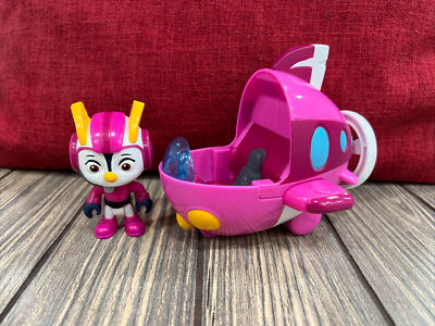 Nickelodeon Top Wing Penny Figure Vehicle Pink Piece Set
