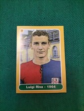 FIGURINA PANINI GIGI RIVA CAGLIARI 1964 ENCICLOPEDIA DEL CALCIO 1960/2000