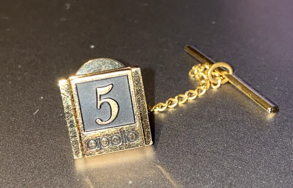 1980's apollo computer workstation 10K GOLD 5 Years of Service PIN Chelmsford MA - Image 4 of 4