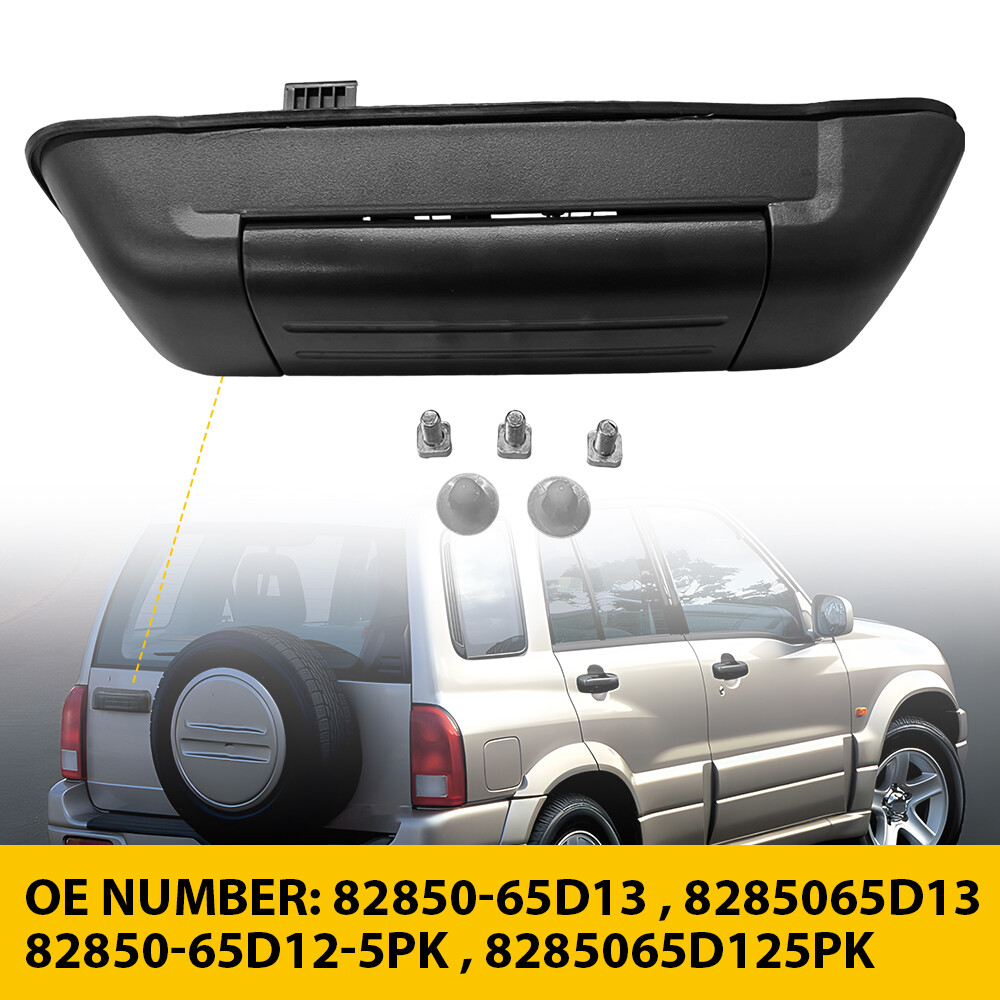 Black Rear Tailgate Handle Fits 1999-2005 Suzuki Grand Vitara OEM 82850-65D13