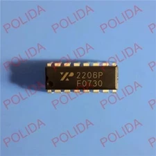 10PCS Monolithic Function Generator IC EXAR DIP-16 XR2206P 2206P #E1