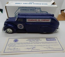 1938 Dodge Airflow Tanker Bank - Standard Oil Company - Ertl & HGK Enterprises