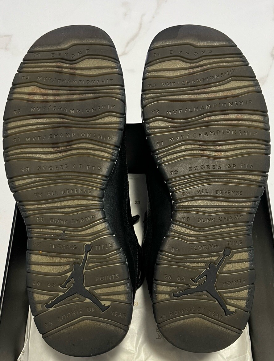 Size 12 - OVO x Air Jordan 10 Retro Black image 2