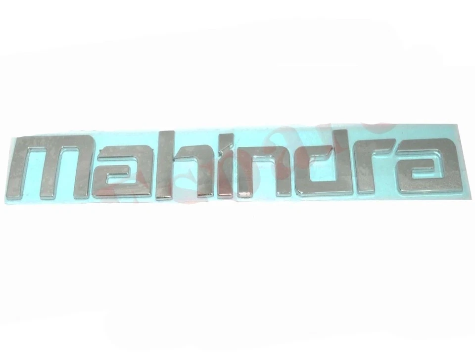 Mahindra Thar CRDE 4x4 Monogram Badge Logo Emblem Set Plastic - Image 2 of 4