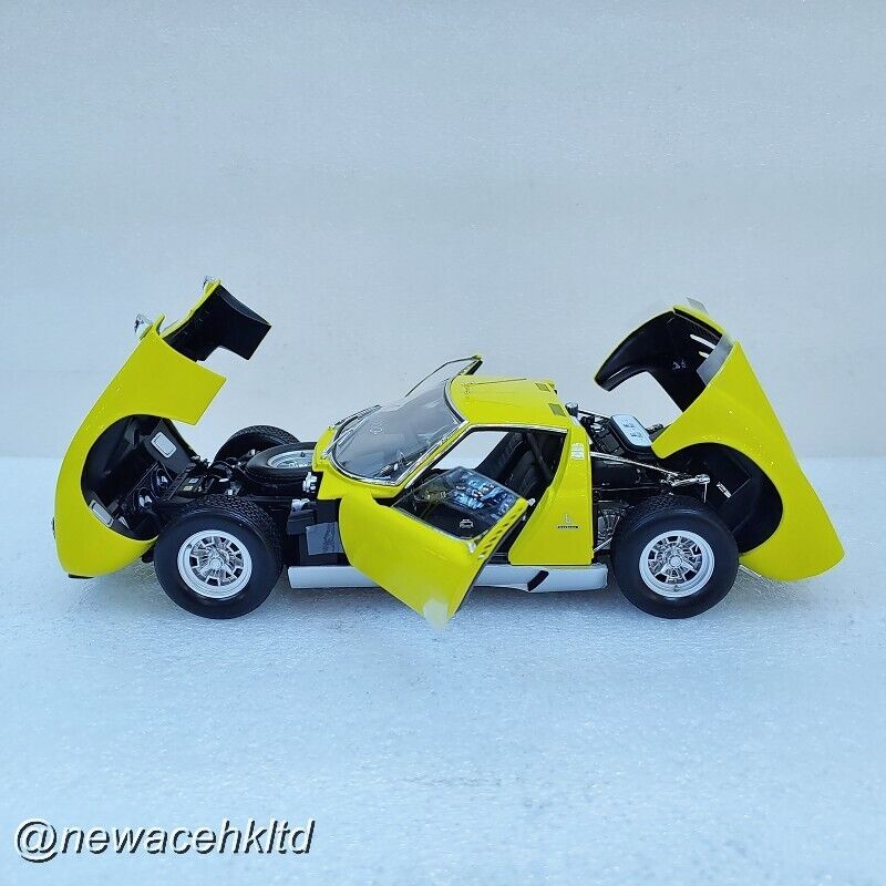 Lamborghini Miura P400SV Yellow KYOSHO 1/18 #08317Y | eBay Lamborghini Miura P400SV Yellow KYOSHO 1/18 #08317Y | eBay
