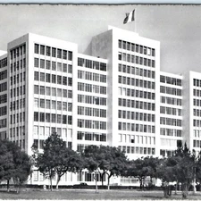 c1950s Lima, Peru RPPC Ministry of Labor Real Photo Swiss Foto Postcard Vtg A161
