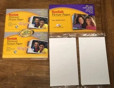 Lot Of Sealed 4x6 Kodak Inkjet Picture Paper For High Quality Home Printing
