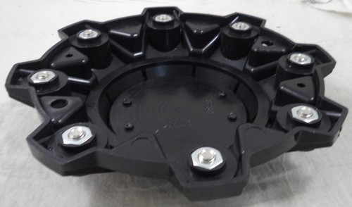 XM Xtreme Mudder Wheel Gloss Black Custom Wheel Center Cap Caps # 0808 / 8080 - Picture 3 of 4