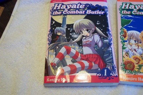 Hayate The Combat Butler Kenjiro Hata Volume 1,2,3 Very Good Condition Paperback - Picture 2 of 7