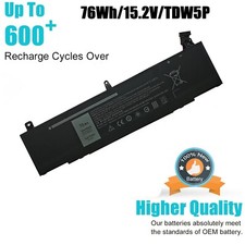 TDW5P V9XD7 Laptop Battery for Dell Alienware 13 R3 ALW13C-D1738 ALW13CR-2718
