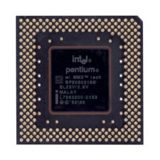 INTEL PENTIUM MMX SOCKET 7 166MHz SL23V