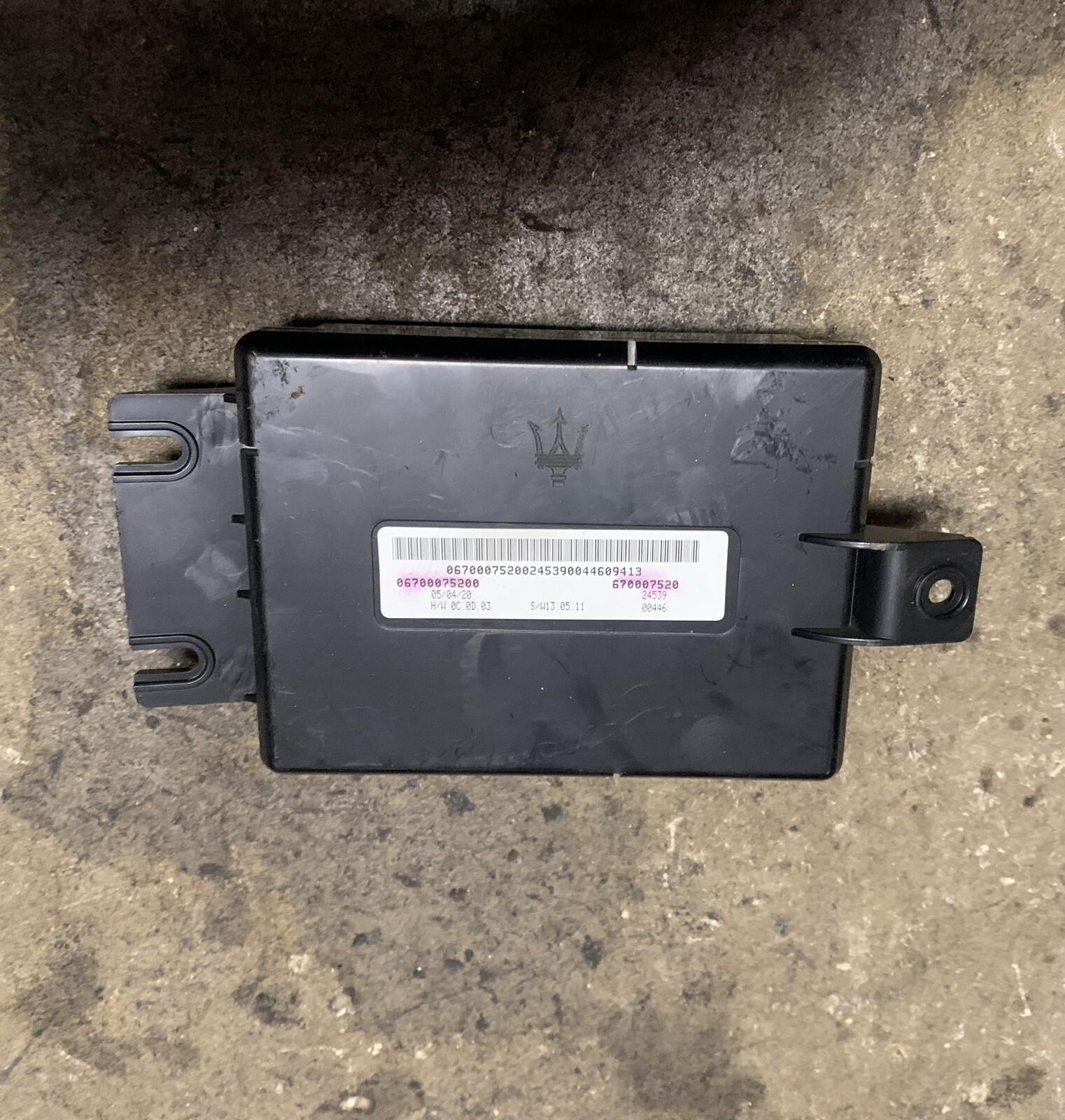 Control Unit, air conditioning Maserati QUATTROPORTE VI 2014 670007520
