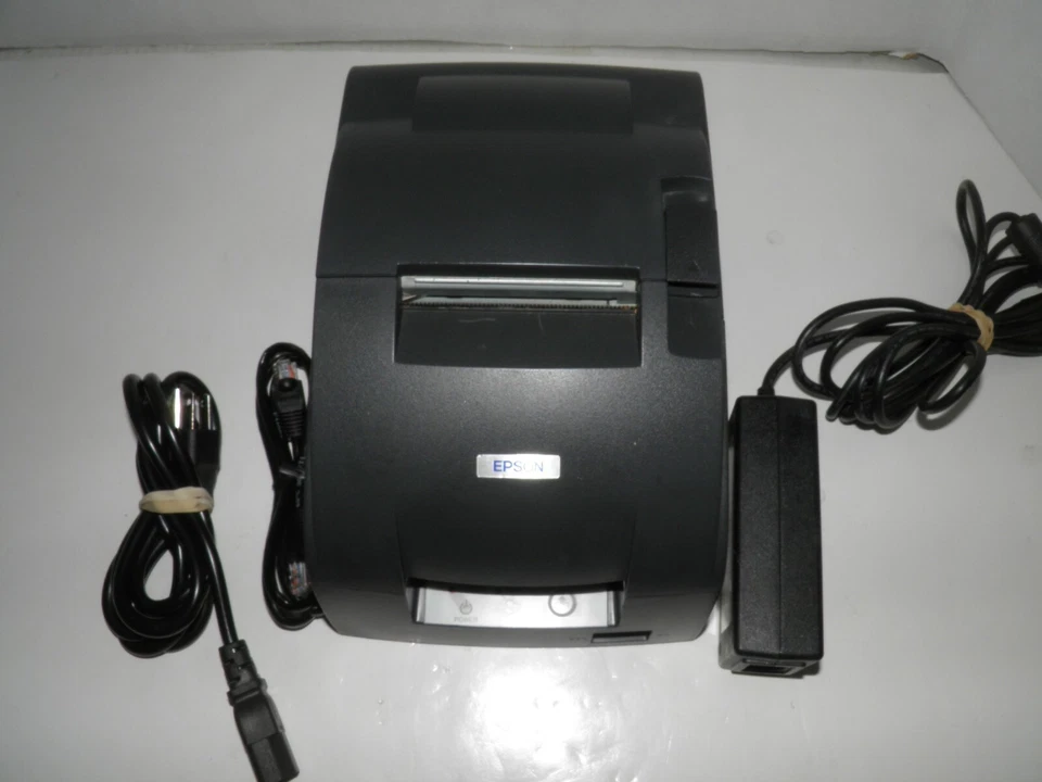 EPSON TM-U220B M188B Dot Matrix Kitchen POS Receipt Printer Serial Bundle - Image 2 of 4